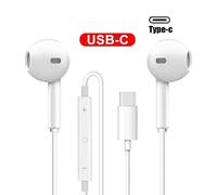 Écouteurs intra-auriculaires filaires de type C,Xiaomi Mi 14,13,12,11,Redmi Note 10,9,8,7,accessoires de téléphone,3.5mm WHITE