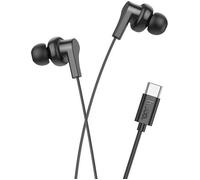 Écouteurs intra-auriculaires filaires - HOCO - M114 - Connecteur USB-C - Câble 1,2 m - Noir