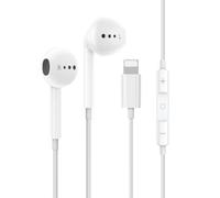 Écouteurs intra-auriculaires filaires pour iPhone avec prise Lightning