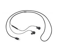 Écouteurs Intra-auriculaires Filaires Type-C en Tissu, Embouts en Silicone