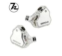 Écouteurs intra-auriculaires HIFI Crinacle Zero 2 7Hz pour le jeu, avec haut-parleur dynamique de 10 mm, écouteurs filaires avec câble OFC pour musiciens Blue 3.5 No Mic