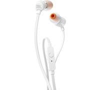JBL Audio – Écouteurs filaires T110 – Intra-auriculaires – Câble anti enchevêtrement – Blanc