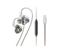 FiiO Écouteurs intra-auriculaires JD10 TC – Transparent, multiréglages