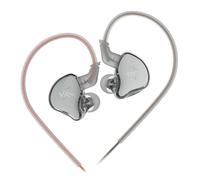 Écouteurs intra-auriculaires KZ EDCX HIFI incurvés gris (sensibilité 103±3db)