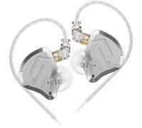 Écouteurs intra-auriculaires KZ ZSN Pro 2, écouteurs filaires KZ avec pilotes hybrides 1ba 1dd, argent