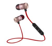 Écouteurs intra auriculaires M9 Bluetooth 4.1, son stéréo, métal magnétique, mains libres, sport, course, filaire