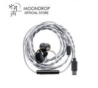 Écouteurs intra-auriculaires MOONDROP CHU II DSP haute performance avec transducteur dynamique USB-C TYPE-C et microphone CHU II DSP