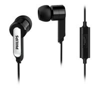 Écouteurs Intra-auriculaires - PHILIPS - Noir - Réduction de bruit - Télécommande intégrée - Confort optimal