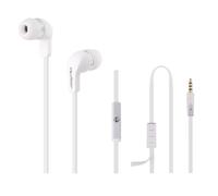 Écouteurs Intra-auriculaires - QOLTEC - 50801 - Blanc - Microphone - NFC - Anti-bruit actif