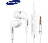 Écouteurs intra-auriculaires Samsung EHS64 filaires 3,5 mm plaqué or - Blanc