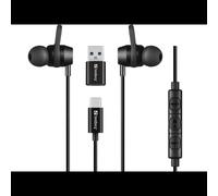 Sandberg Écouteurs intra-auriculaires USB-C/A 126-50 avec micro en ligne (Line-Mic)