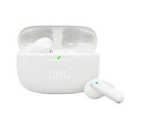 JBL Écouteurs sans fil Wave Beam 2 – Bluetooth avec réduction de bruit active et micro – Blanc