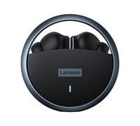 écouteurs intra-auriculaires sans fil Bluetooth LP60, son stéréo, faible latence, oreillettes avec anneau à cavité métallique rotative