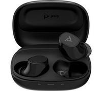 Ecouteurs intra-auriculaires sans fil Bluetooth Poly Voyager Free 20 avec réduction de bruit Gris + étui de charge de base Gris E