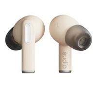 Sudio A1Pro Plage, Ecouteurs Intra-Auriculaires avec Bluetooth, Touch Control avec Support de Charge Compact sans Fil, IPX4, Active Noise Cancellation, Microphone intégré, Premium Crystal Sound