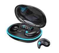 Écouteurs intra-auriculaires sans fil - Écouteurs intra-auriculaires sans fil, écouteurs de Conduction Bone | Rechargeable Noise Canceling Earbuds, Comfortable Sleep Headphones for Side Sleepers and