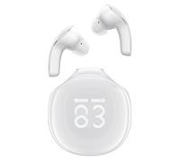 Écouteurs intra-auriculaires sans fil T9 Bluetooth 5.3 USB-C Blanc