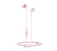 Écouteurs intra-auriculaires Sennheiser CX 80U Rose avec micro en ligne et télécommande filaire 3,5 mm, câble 1,2 m