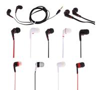 Écouteurs intra-auriculaires Super Bass, oreillettes sécurisées, casque basse 3.5mm, pour iPod ou lecteur MP3 MP4, haute qualité 71803