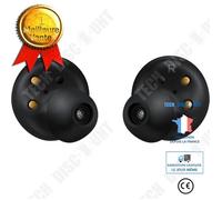 Écouteurs Intra-Auriculaires - TD® - Ear Buds Noir - Bluetooth 5.0 - Autonomie 11 heures - Microphone Intégré