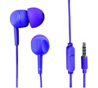Ecouteurs Intra-Auriculaires - THOMSON - EAR 3005 - Violet - Microphone Intégré - Isolation Passive