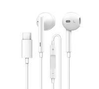 Ecouteurs Intra-Auriculaires Type-C 1.5m avec Microphone pour Huawei Mate 20/P20 Pro/Mate 10 Pro Xiaomi ect.,