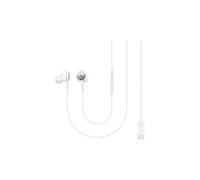Samsung Écouteurs intra-auriculaires EO-IC100BWE Type-C stéréo télécommande et micro Blanc
