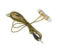 Écouteurs intra-auriculaires universels avec prise jack microphone pour téléphone portable Écouteurs stéréo pour téléphonie Profitez de la musique (jaune, taille unique)