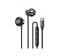 Ecouteurs Intra USB-C Aimantés Musique et Appels Mains Libres Gris