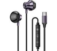 Écouteurs Intra USB-C Aimantés Musique et Appels Mains Libres Gris
