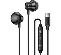 Écouteurs Intra USB-C Aimantés Musique et Appels Mains Libres LinQ Noir Noir G