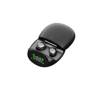 Écouteurs invisibles BT5.4, double oreillettes/micro, faible latence, sport/gaming, idéaux pour dormir（noir）.