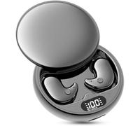 Écouteurs invisibles, casques de sommeil sans fil légers, réduction de bruit Bluetooth sans fil, ajustement confortable, indicateur de batterie LED, parfaits pour dormir, travailler et faire de la ran