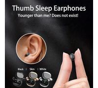 Écouteurs invisibles, écouteurs mini les plus petits, utilisation sans lumières clignotantes, écouteurs de sommeil mini sans fil, petites oreilles peuvent être portées, super cadeau mignon pour la pet