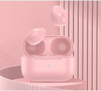 Écouteurs invisibles Mini écouteurs Bluetooth TWS sans fil tactile Gaming NFC Écouteurs semi-intra-auriculaires Réduction du bruit Casque de sport-Rose- PRO4S