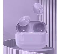 Écouteurs Invisibles Mini Écouteurs Bluetooth TWS Sans Fil Tactile Gaming NFC Écouteurs Semi-Intra-auriculaires Réduction du Bruit Casque Sport-Violet- PRO4S