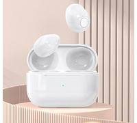 Écouteurs invisibles Mini écouteurs Bluetooth TWS sans fil tactile Gaming NFC Écouteurs semi-intra-auriculaires Réduction du bruit Casque de sport-Blanc- PRO4S