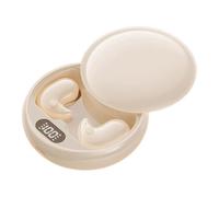 Écouteurs Invisibles sans Fil pour dormeurs sur Le côté - - Petits écouteurs antibruit avec écran LED - Écouteurs Intra-Auriculaires Doux et Invisibles pour Dormir et Travailler
