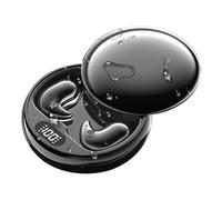 Écouteurs Invisibles sans Fil pour dormeurs sur Le côté - - Petits écouteurs antibruit avec écran LED - Écouteurs Intra-Auriculaires Doux et Invisibles pour Dormir et Travailler