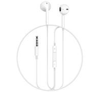 Écouteurs Jack 3.5mm avec Microphone EarPods Blanc