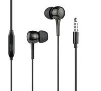 Ecouteurs Jack 3.5mm Intra-auriculaire Noir WOW