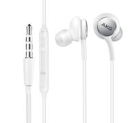 Écouteurs Jack 3.5mm Intra-auriculaires Boutons Micro Samsung Blanc