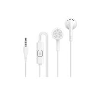 Ecouteurs Jack 3.5mm Kit Piéton Bouton de décrochage Blanc