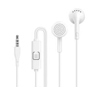 Ecouteurs Jack 3.5mm Kit Piéton Bouton de décrochage Original Honor Blanc