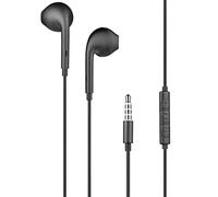 Bigben Connected Ecouteurs intra-auriculaires KP Bouton Jack 3.5 mm Télécommande & micro Noir
