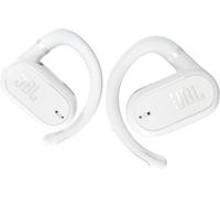 JBL Soundgear Sense, Écouteurs sans fil à conduction aérienne, technologie JBL OpenSound, indice de protection IP54, jusqu'à 24h d'autonomie, blanc