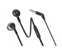 JBL T205 - Écouteurs avec micro - intra-auriculaire - filaire - jack 3,5mm - noir