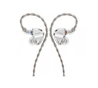 FiiO Écouteurs intra-auriculaires JH5 – hybride 1DD+4BA, câble détachable 3,5 mm, argent