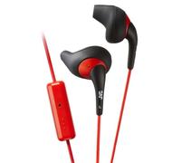 Ecouteurs JVC HA-ENR15 Sport Gumy Noirs et Rouges