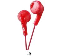 Ecouteurs - JVC - HA-F160-R-E - Rouge - Cordon anti-friction 1.0m - Aimant néodyme 13,5 mm